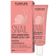 Kosmetyki pod oczy - Floslek Laboratorium Snail, anti-aging krem wokół oczu i ust, 30 ml - miniaturka - grafika 1