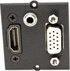 BACHMANN Adapter AV Custom Modul VGA, HDMI, Audio - Złącza, przejściówki, adaptery - miniaturka - grafika 1