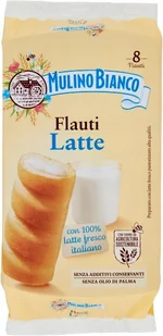 Ciastka z kremowym nadzieniem Flauti Latte 280g - Mulino Bianco - Ciastka - miniaturka - grafika 1