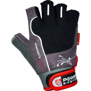 Rękawice fitness Power System  Fitness Rukavice Womans Power Černé XS - Rękawice do ćwiczeń - miniaturka - grafika 1