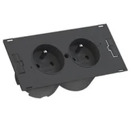 Gniazdka elektryczne - BACHMANN DUE 2xUTE 0.2m GST18 - miniaturka - grafika 1