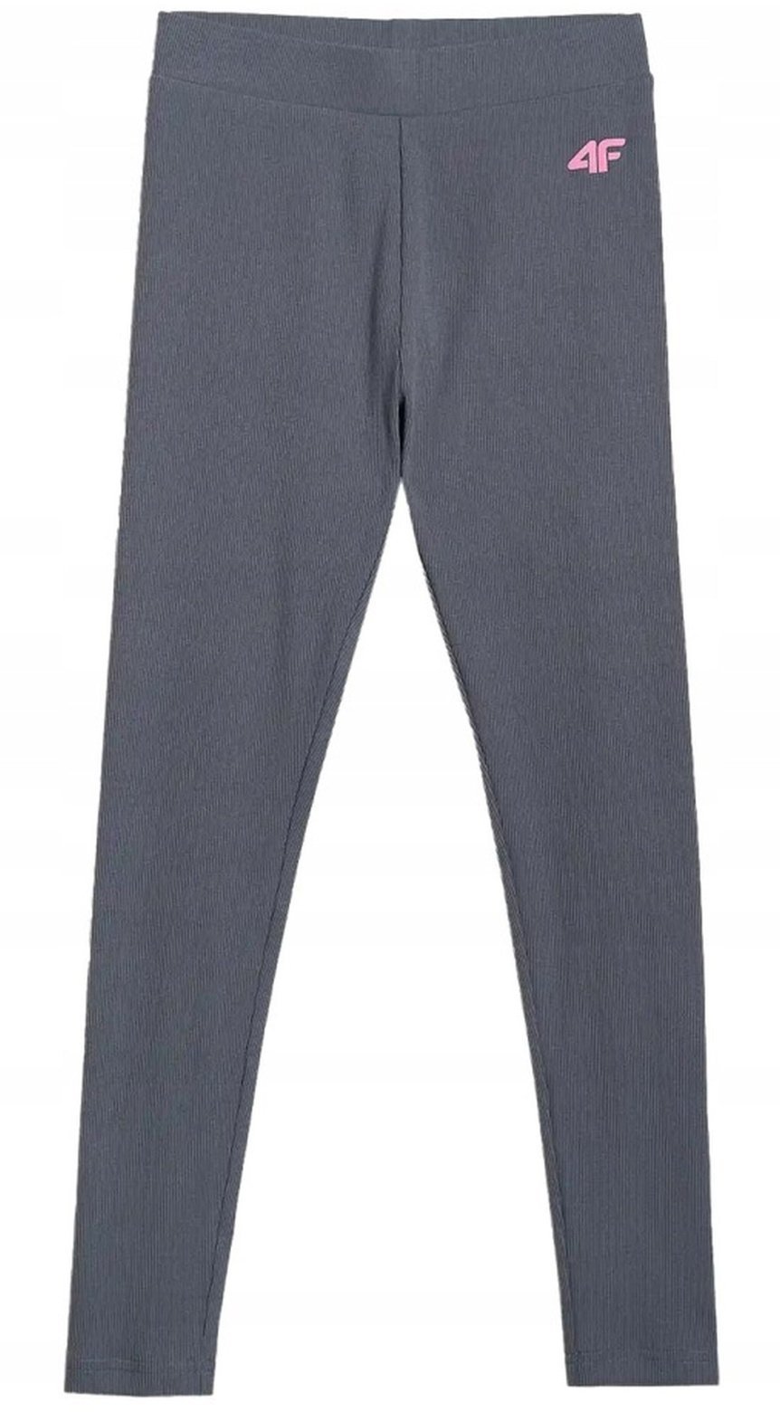 4f GETRY DLA DZIEWCZYNKI F270 4F LEGGINSY SPORTOWE DZIECIĘCE BAWEŁNIANE