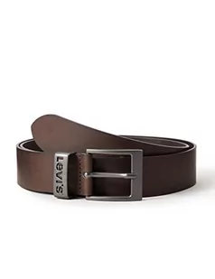 Levi's Ashland Metal Pasek Uniseks, brązowy, 115 - Paski - miniaturka - grafika 1