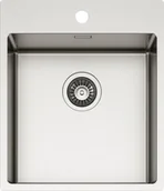 Zlewozmywaki - Zlew ELLECI COMPAS 400 stal - miniaturka - grafika 1