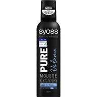 Kosmetyki do stylizacji włosów - Syoss Pure Volume Pianka do włosów 250 ml - miniaturka - grafika 1
