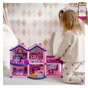 Place zabaw - DOMEK DLA LALEK 2W1 – KUCYKI + MEBLE DUŻA BAJKOWA WILLA DLA DZIEWCZYNKI PREZENT POD CHOINKĘ URODZINY 3+ EBOOK-3 - miniaturka - grafika 1