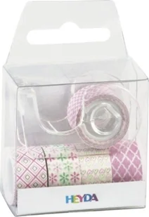 Heyda minitaśma samoprzylepna, różowa, 5 sztuk - Scrapbooking - miniaturka - grafika 1