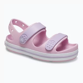 Buty dla dziewczynek - Sandały dziecięce Crocs Crocband Cruiser Kids ballerina/lavender | WYSYŁKA W 24H | 30 DNI NA ZWROT - grafika 1