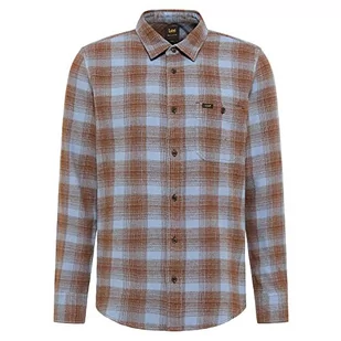 Lee Męska koszula Leesure Shirt, niebieska (Dreamy Blue), rozmiar XL (DE) - Koszule męskie - miniaturka - grafika 1