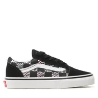 Buty dla dziewczynek - Tenisówki Vans Old Skool VN0A7Q5FBMA1 Czarny - miniaturka - grafika 1