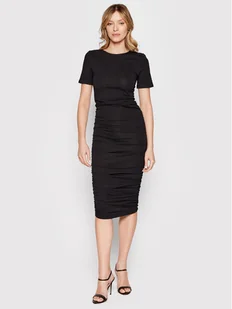 Noisy May Sukienka codzienna Emma 27021505 Czarny Slim Fit - Sukienki - miniaturka - grafika 1