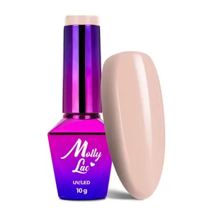 Molly Lac Lakier hybrydowy MollyLac Skin & Make Up Naked 10 ml Nr 302 - Lakiery hybrydowe - miniaturka - grafika 1