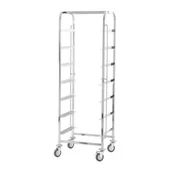 Wózki na żywność - Wózek transportowy na 7 koszy do zmywarki 500x500 mm TECHNICA, Silver Line - miniaturka - grafika 1