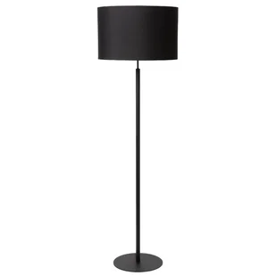 Klasyczna lampa podłogowa z abażurem Maya 45709/81/30 Lucide czarna - Lampy stojące - miniaturka - grafika 1
