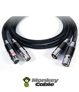 Kabel audio 2XLR, 2XLR MONKEYCABLE Clarity MCYXLR0, 0.6 m - Kable - miniaturka - grafika 1