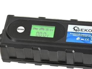 Geko Prostownik ładowarka akumulatorów 6/12V GEKO G80017 G80017 - Zasilacze i transformatory - miniaturka - grafika 2