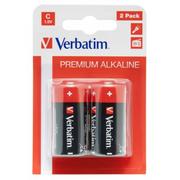 Ładowarki i akumulatory - Verbatim Bateria R14 (2 szt blister) 49922 - miniaturka - grafika 1