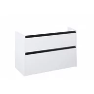Szafki łazienkowe - ROCA A857901806 Szafka GAP PRO do kompletacji z blatem 100 cm Biały połysk - miniaturka - grafika 1