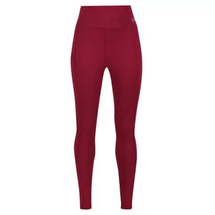 Damskie legginsy Regatta Holeen Legging II Rozmiar: XL / Kolor: czerwony - Spodnie sportowe damskie - miniaturka - grafika 1