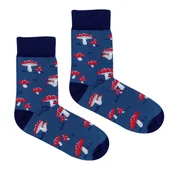 Skarpetki męskie - SKARPETKI MUCHOMORY - 37-41 - miniaturka - grafika 1