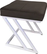 Pufy i podnóżki - Atos Pufa ZETA LOFT taboret podnóżek podstawa biała MG05 - miniaturka - grafika 1