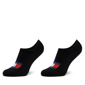 Skarpetki damskie - Skarpety stopki unisex Tommy Hilfiger 701228224 Czarny - miniaturka - grafika 1
