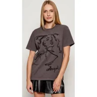 Koszulki i topy damskie - Desigual T-shirt TS_BUDAPEST Regular Fit - miniaturka - grafika 1