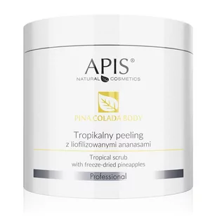 Apis Professional Peeling tropikalny z liofilizowanymi ananasami Professional Pina Colada Antycellulit 650g - Peelingi do ciała - miniaturka - grafika 1