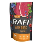 Mokra karma dla psów - Karma dla psa RAFI z kaczką, borówką i żurawiną 500 g - miniaturka - grafika 1