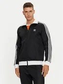 Bluzy męskie - adidas Bluza adicolor Classics Beckenbauer II5763 Czarny Slim Fit - miniaturka - grafika 1