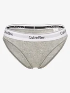 Majtki damskie - Calvin Klein - Slipy damskie, szary - miniaturka - grafika 1