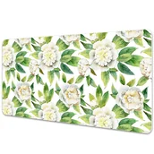 Podkładki na biurko - Podkładka na biurko Kwiat piwonii 90x45 cm - miniaturka - grafika 1