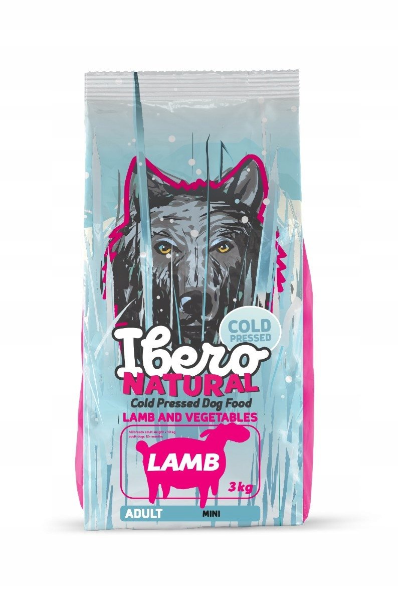Ibero COLD PRESSED dog  adult   SMALL  LAMB