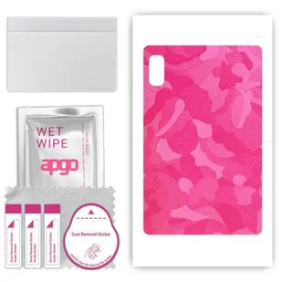 folia naklejka skórka strukturalna na TYŁ do Lenovo Tab M9 WiFi - Moro Camo Różowy - apgo SKINS - Akcesoria do tabletów i e-booków - miniaturka - grafika 1