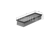 Filtry powietrza - Filtr powietrza Mahle LX 1451 - miniaturka - grafika 1