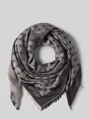 Apaszki i szaliki damskie - Chusta z wiskozy ze wzorem z logo model ‘ECO ERICA KEFIAH’ - miniaturka - grafika 1