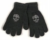 Rękawiczki dla dzieci - YO! rękawiczki 5-palcowe akrylowe 18cm 140 146 - miniaturka - grafika 1