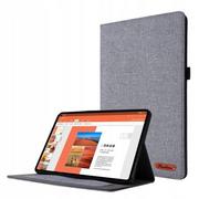 Etui do tabletów - ETUI do Samsung Galaxy Tab A8 10.5 X200 JEANS szary Pokrowiec Obudowa Futerał Case - miniaturka - grafika 1