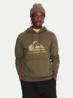 Bluzy męskie - Quiksilver Bluza Comp Logo EQYFT05053 Zielony Regular Fit - miniaturka - grafika 1