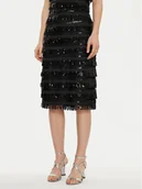 Spódnice - JOOP! Spódnica midi 30044815 Czarny Regular Fit - miniaturka - grafika 1