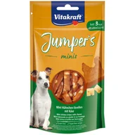 Przysmaki dla psów - Przysmak dla psa JUMPERS MINIS kurczak/ser 80g Vitakraft - miniaturka - grafika 1