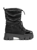 Botki damskie - Aldo Botki Nordica 13672375 Czarny - miniaturka - grafika 1