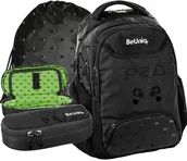 Zestawy szkolne - ZESTAW szkolny Plecak Młodzieżowy Czarny Pad Kontroler Joystick - miniaturka - grafika 1