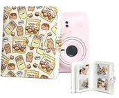 Albumy fotograficzne - Album Na Zdjęcia 64x Do Fujifilm Instax Mini 99 41 12 40 11 Evo Liplay Link / Czekoladowe Misie - miniaturka - grafika 1