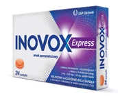 Przeziębienie i grypa - US Pharmacia SP Z O.O Inovox Express o smaku pomarańczowym 24 pastylki - miniaturka - grafika 1