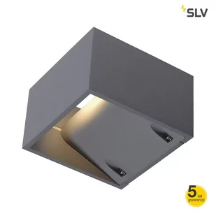 Spotline LOGS WALL wall lamp, square, silver-grey, 6W LED, warm white 232104 204 - Lampy ścienne - miniaturka - grafika 2