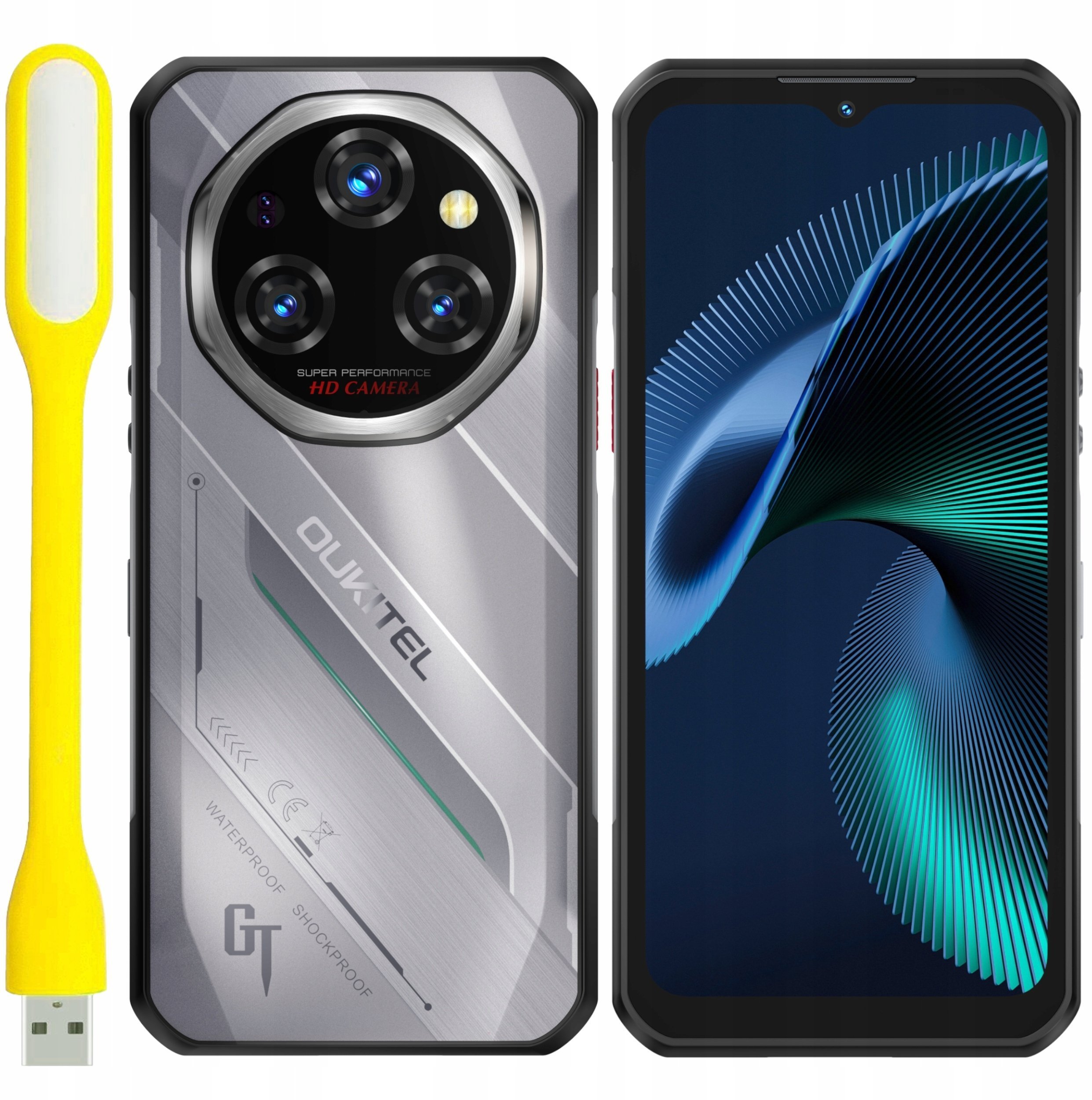 Oukitel WP62 5G 8/256GB Srebrny