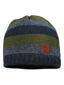 Czapeczki dla niemowląt - MaxiMo Czapka w kolorze granatowo-zielonym - miniaturka - grafika 1