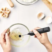 Spieniacze do mleka - Spieniacz do mleka KingHoff ELEKTRYCZNY MIKSER DO KOKTAJLI SPIENIACZ DO MLEKA KH-2001 - miniaturka - grafika 1