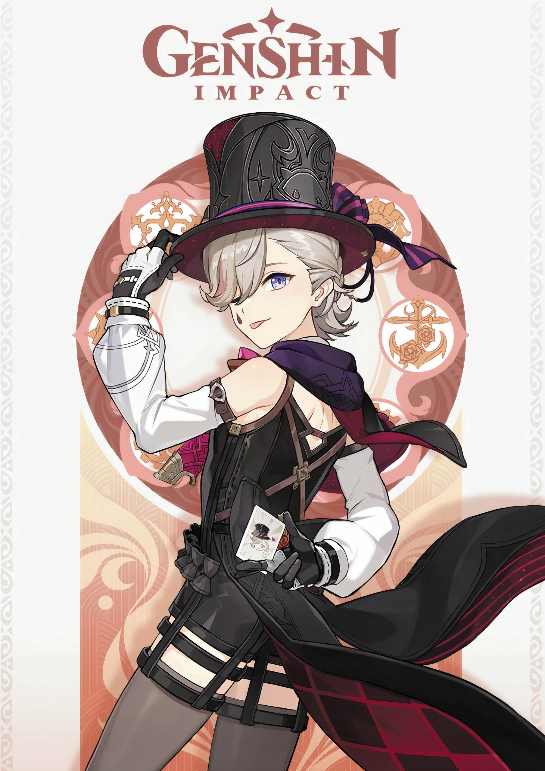 Plakat A1 Genshin Impact Anime Gra Lyney